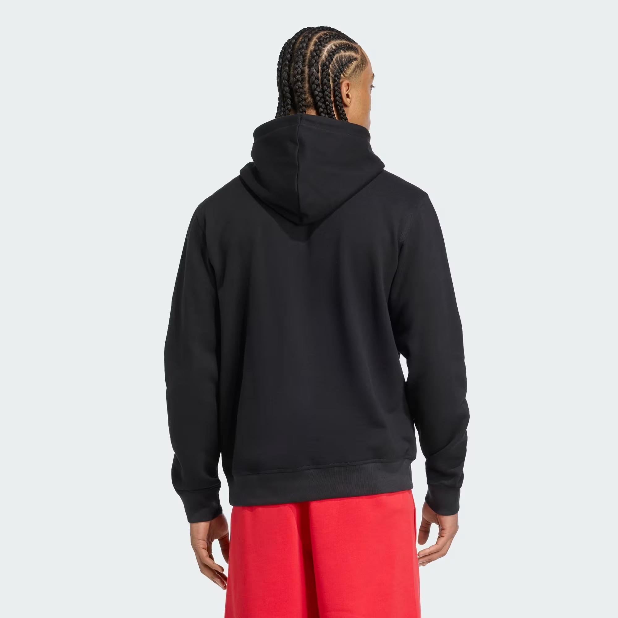 Moletom Flamengo Adidas Estados Unidos US Pack 2025 Preto JN0881