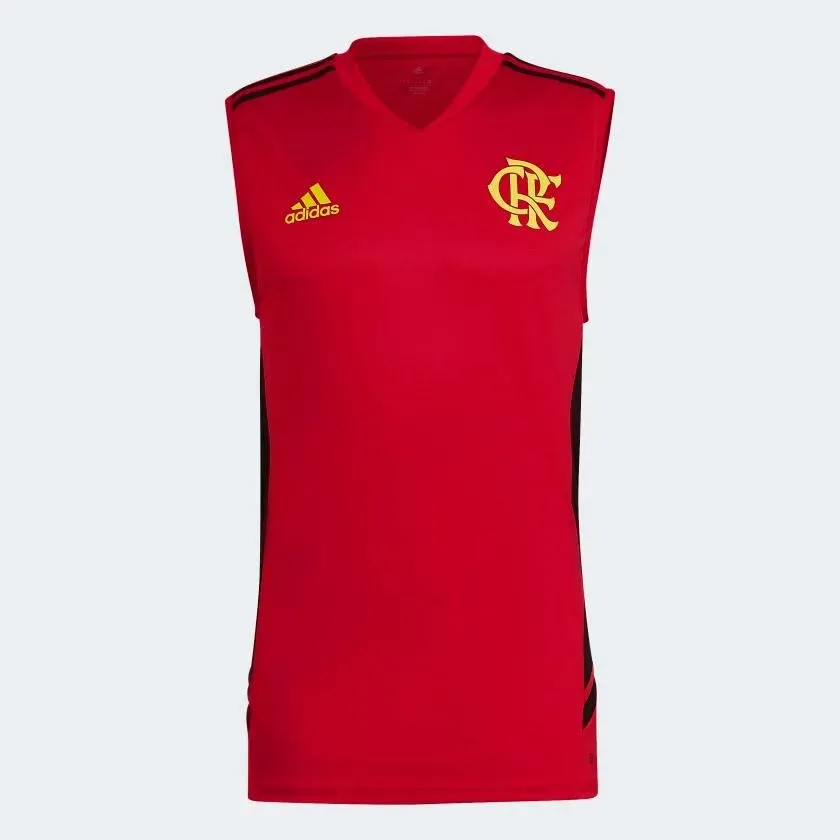 Regata Treino Flamengo adidas 2022 Vermelha HA5412