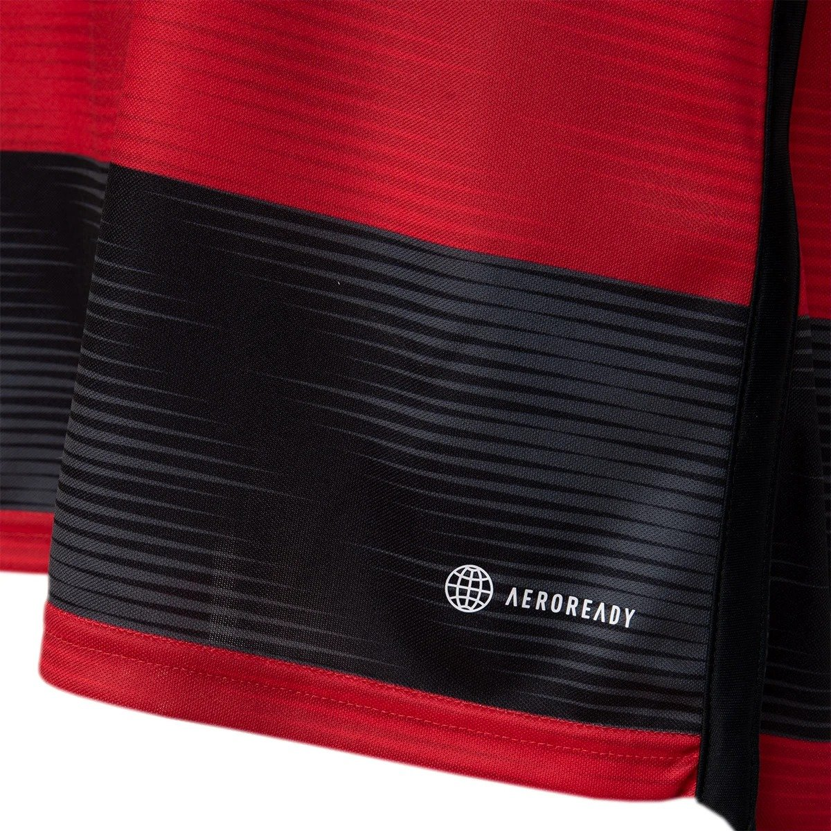 Camisa Feminina Flamengo Adidas I 2023 Rubro-Negra HS5190