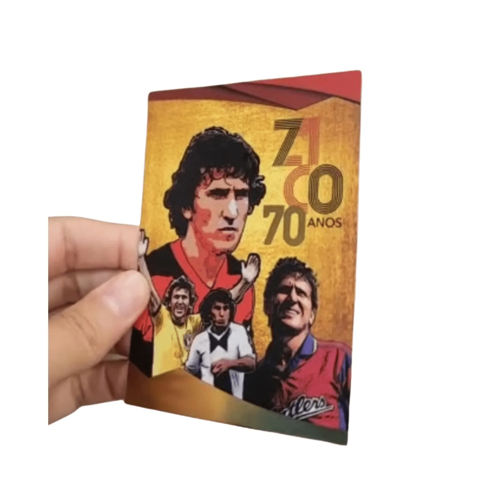 HQ "Me Arrebata - Epopeias Rubro-Negras - Vol 3" + Card Zico autografado
