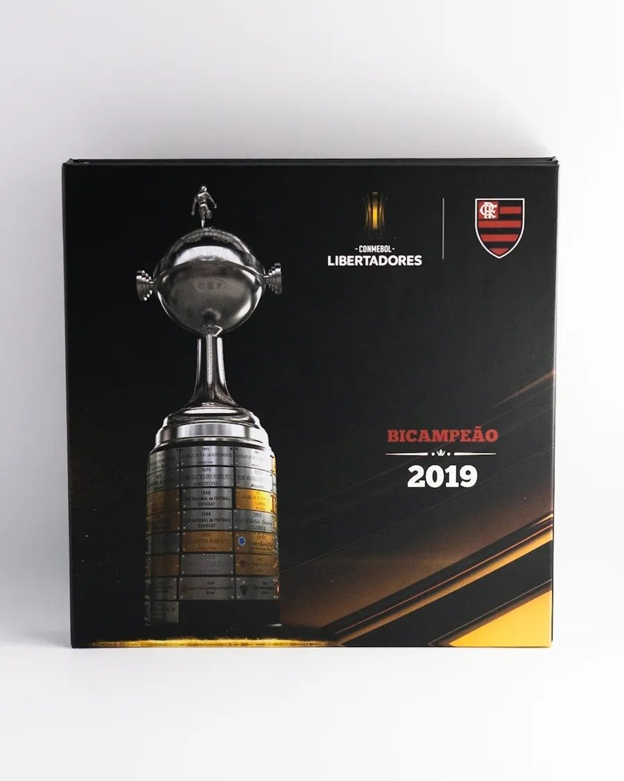 Medalhão Bicampeão Libertadores Flamengo 2019 - Edição Especial