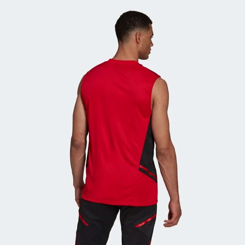 Regata Treino Flamengo adidas 2022 Vermelha HA5412
