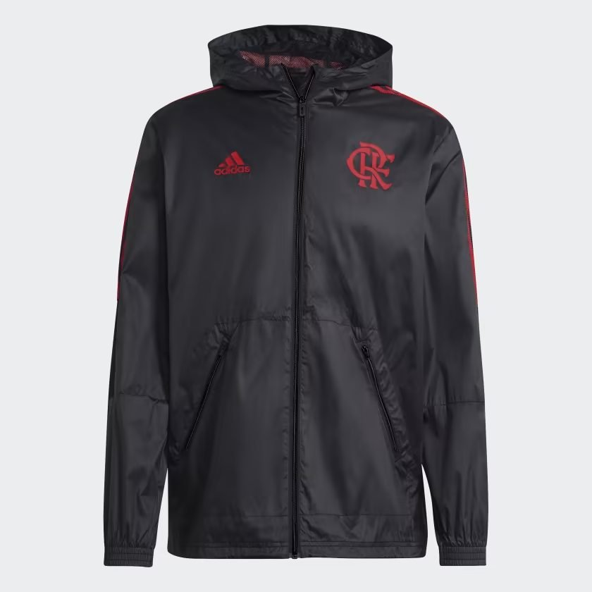 Jaqueta Corta-Vento Flamengo Adidas 2021 GK7891