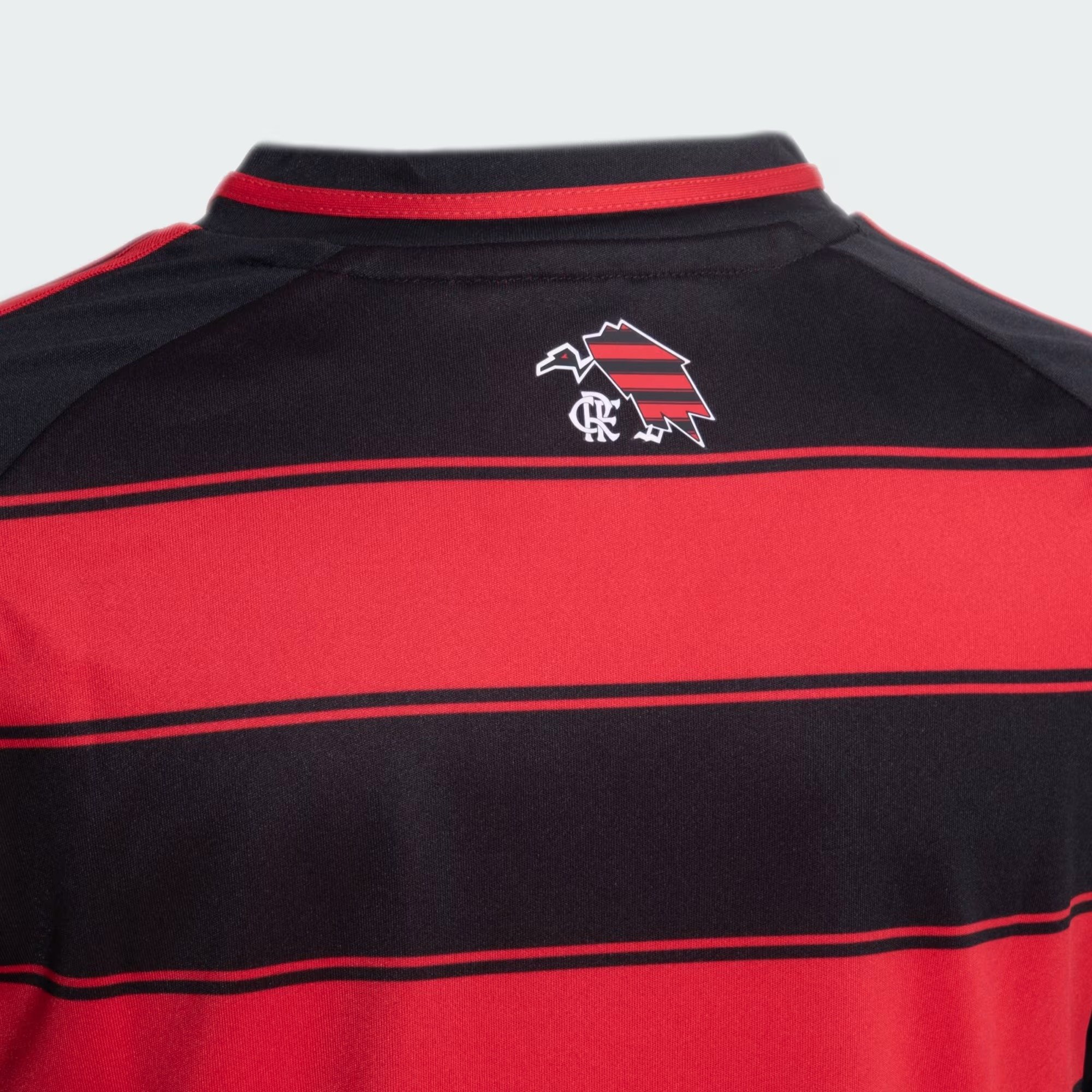 Camisa Infantil Flamengo Adidas I Rubro-Negra 2025/26 IV6048