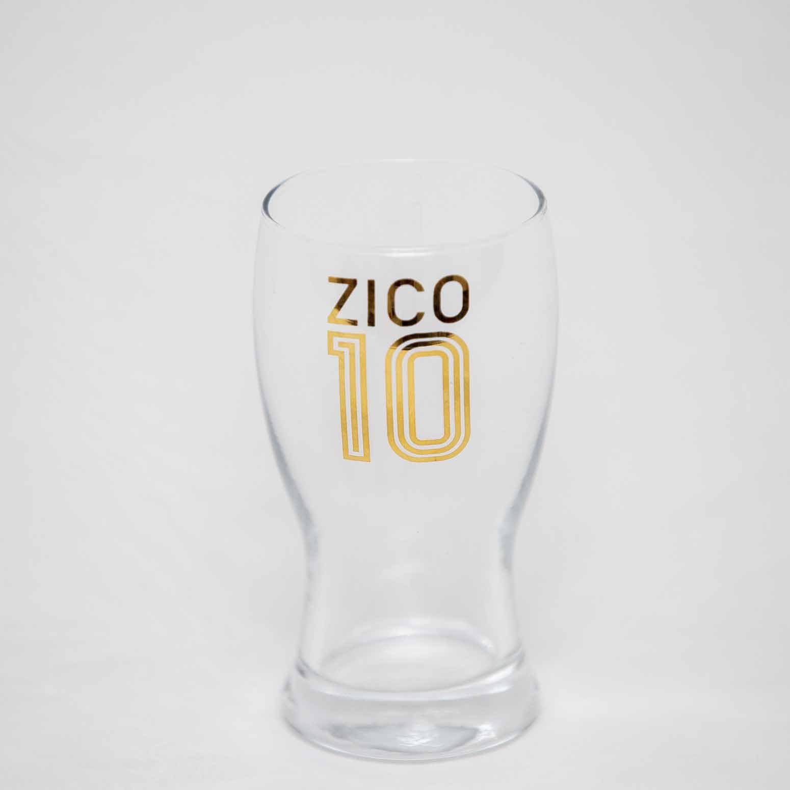 Copo de vidro Frevo Zico Camisa 10 (220ml)