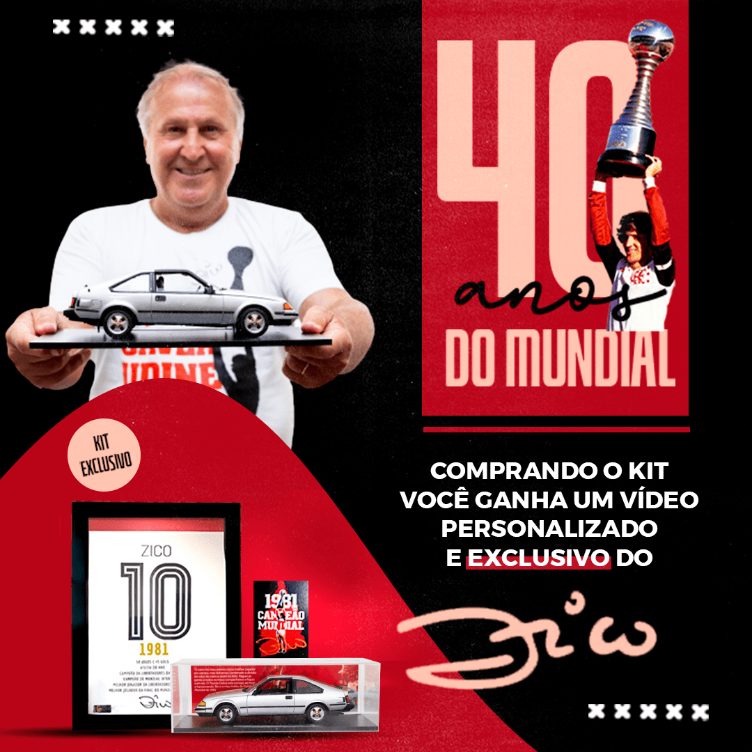 Kit Réplica Carro 1981 + Quadro + Card e VÍDEO EXCLUSIVO