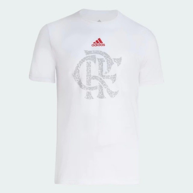 Camiseta Flamengo Adidas DNA Gráfica - Algodão IP8188