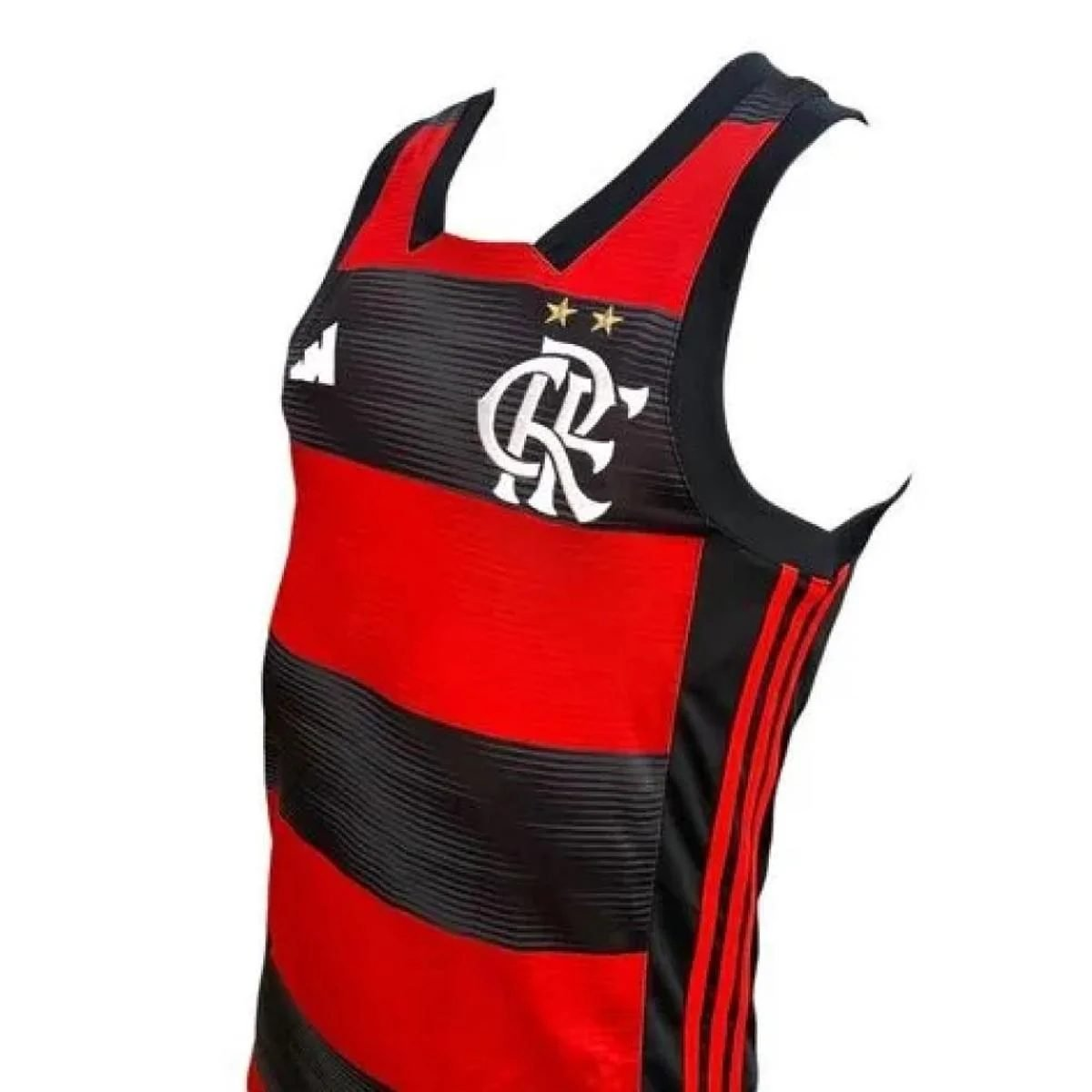 Regata Basquete Flamengo Adidas I Rubro-Negra 2023 2024 IR9485