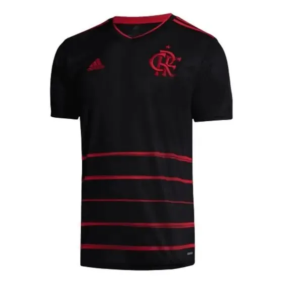 Camisa Flamengo Adidas III 2020 2021 Preta EW8978