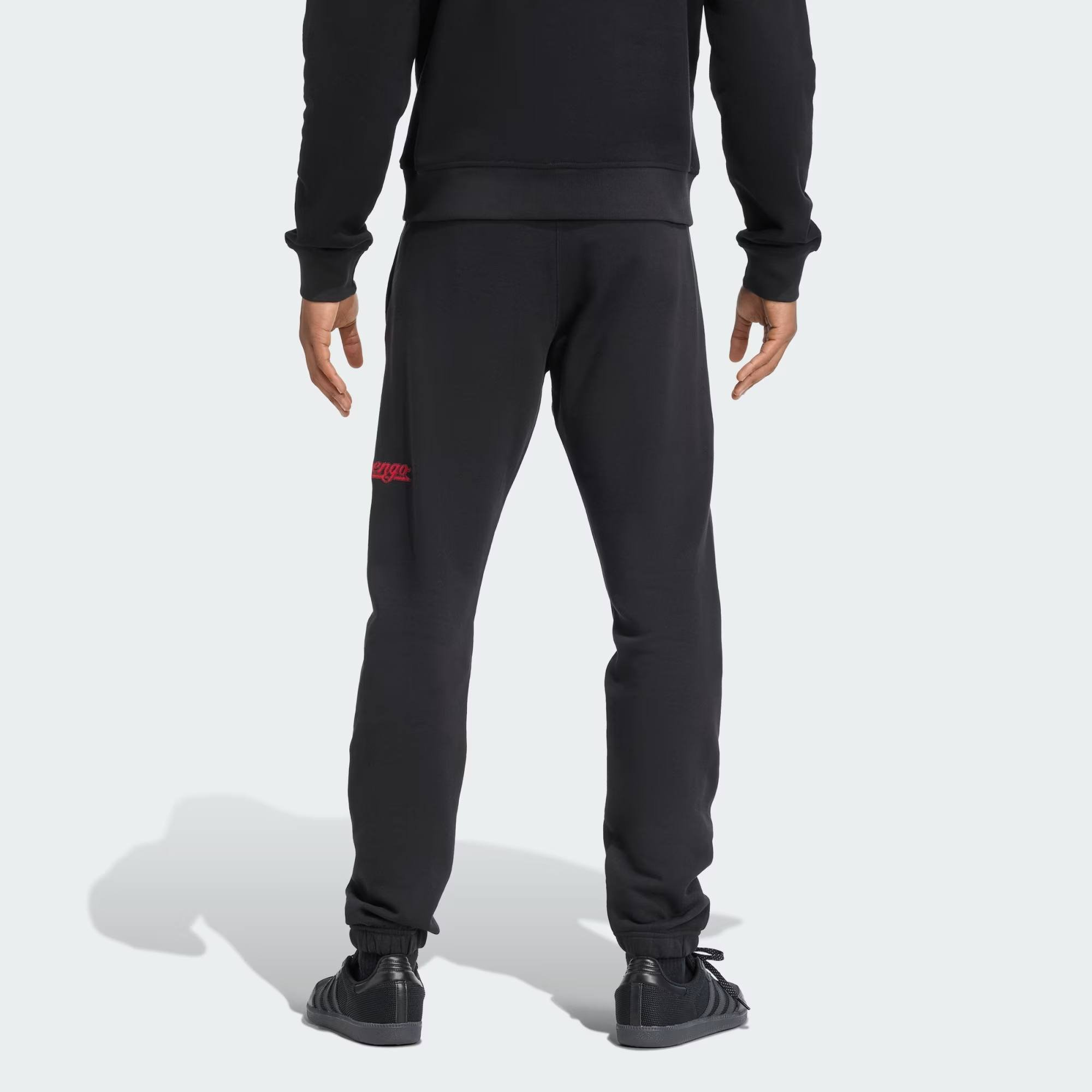 Calça Flamengo Adidas Moletom Estados Unidos US Pack 2025 Preta JY0274