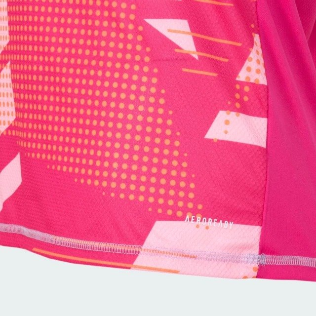 Camisa Goleiro Flamengo Adidas II Rosa 2025/26 JE6688