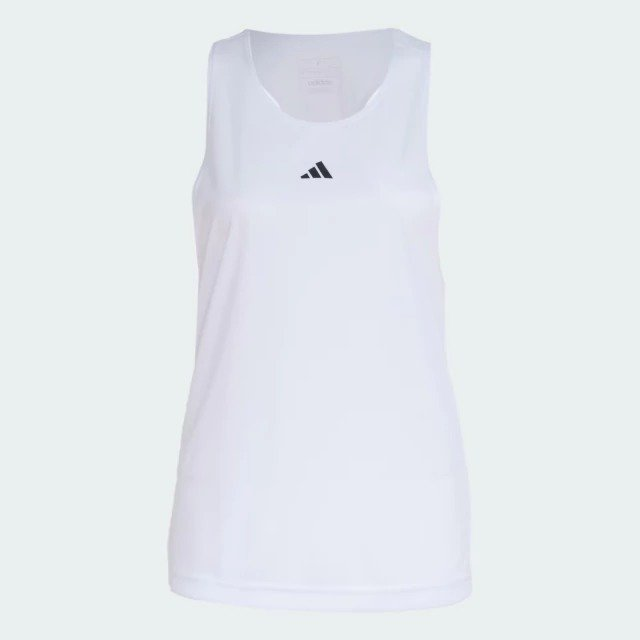 Regata Feminina Treino Básica Adidas Branca JD1445