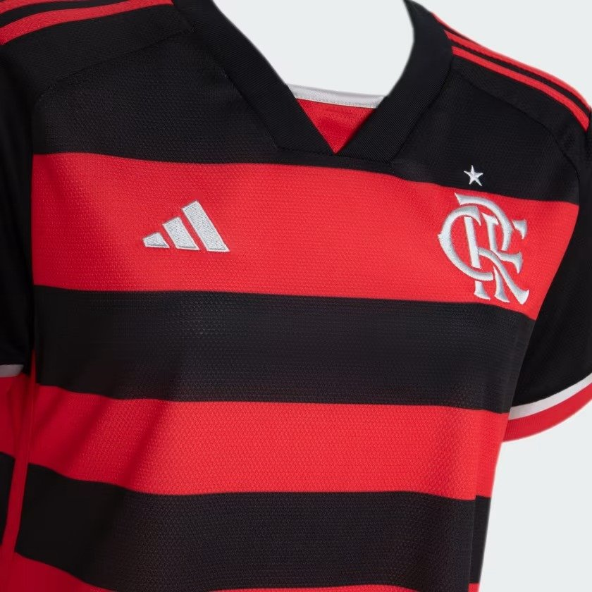 Camisa Flamengo I Feminina 24/25 - Vermelho adidas IP8202