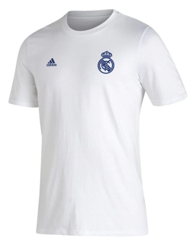 Camiseta Branca Real Madrid Adidas Original - IC4820