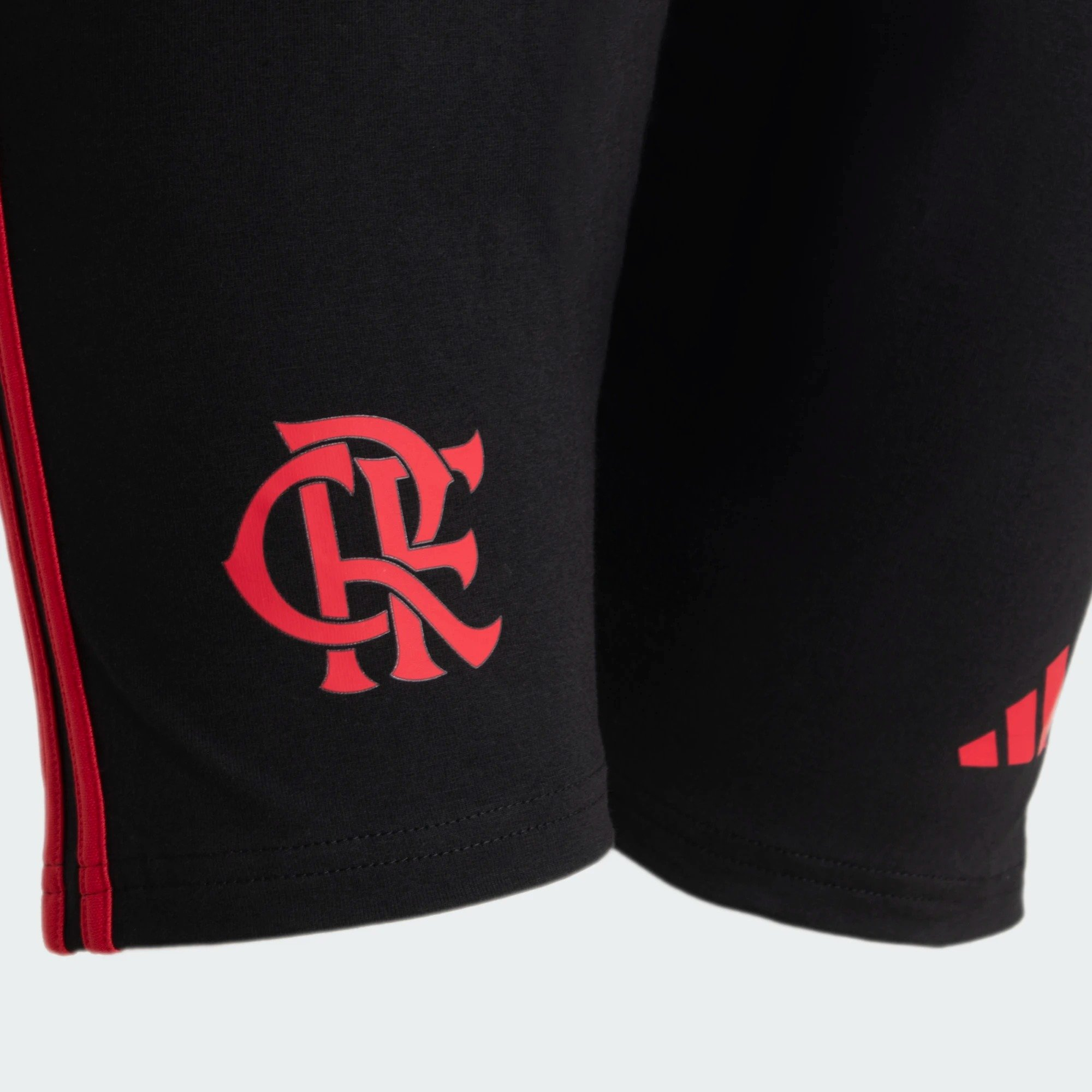 Short Biker Feminino Flamengo Adidas DNA 2024/25 IT3817