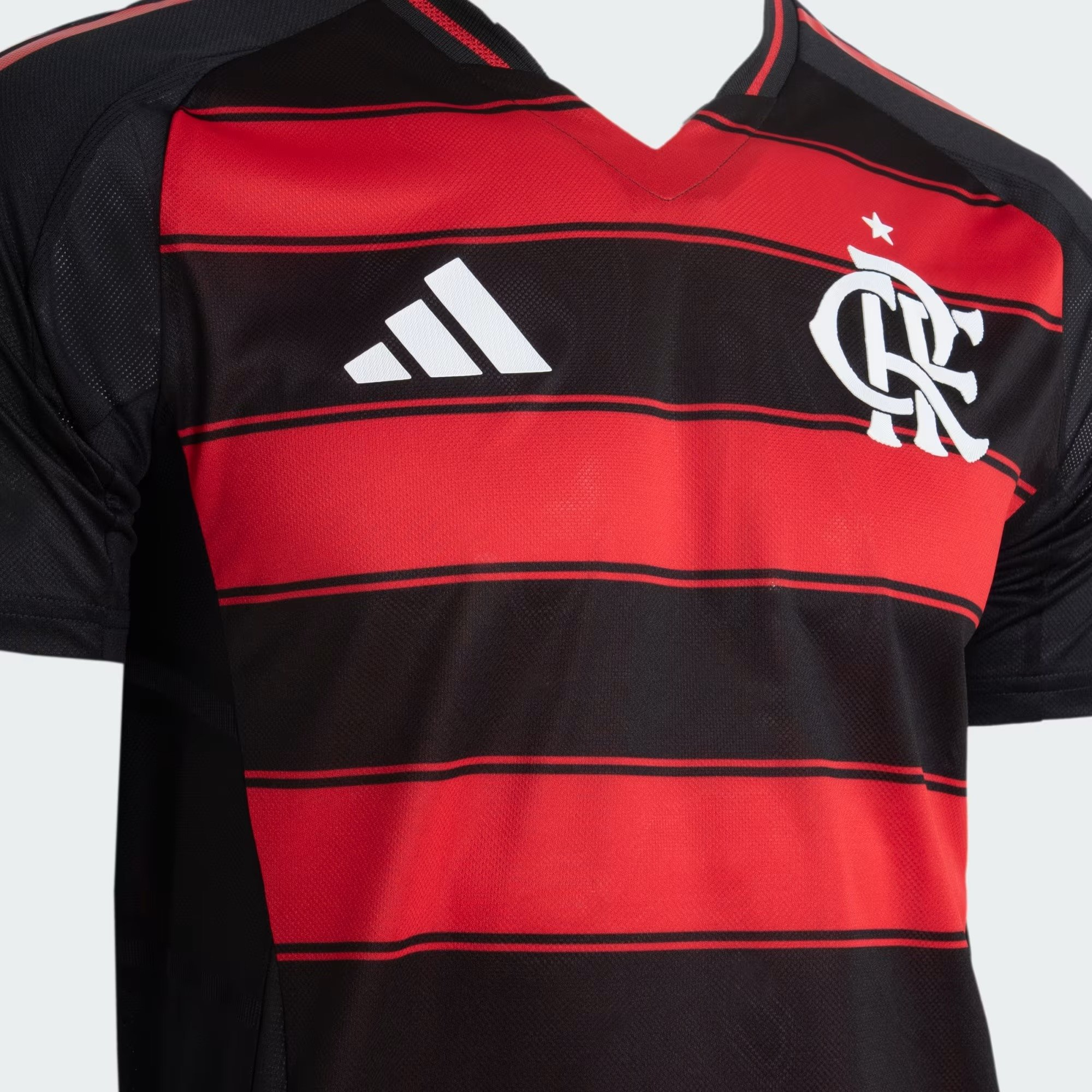 Camisa Flamengo Adidas Of I Authentic Jogador 2025/26 Masculina IV6047 - Grátis Card Autografado Zico