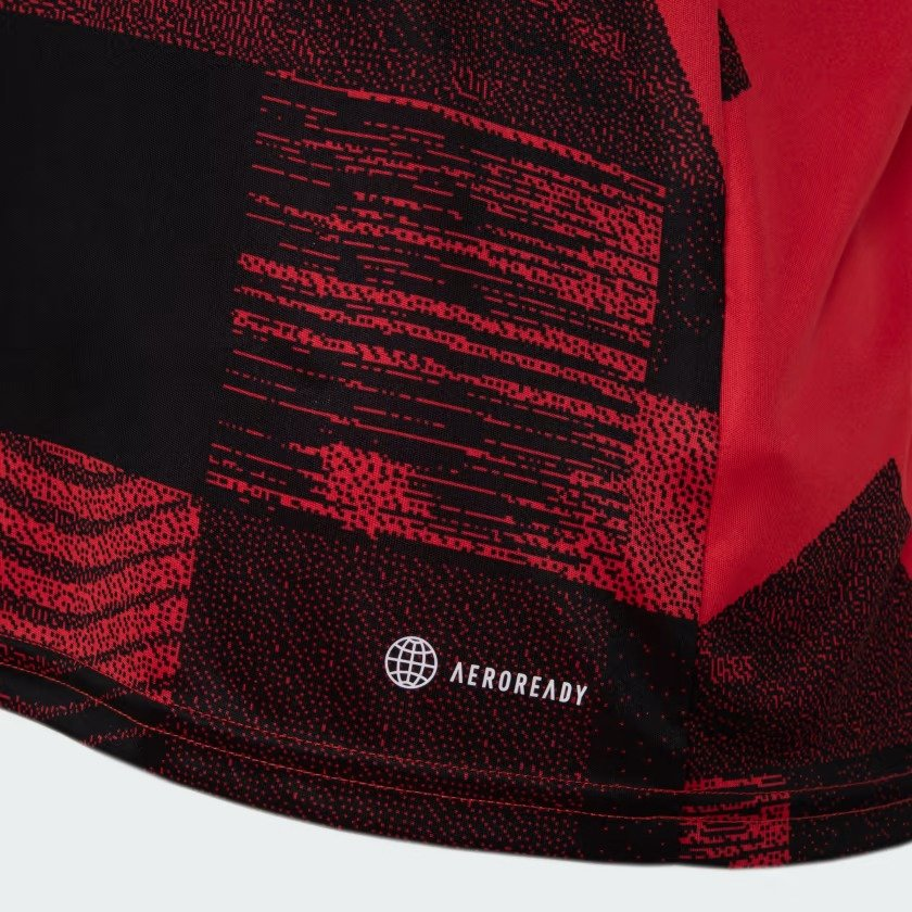 Camisa Pré-Jogo Flamengo Adidas 2023 2024 HS5204