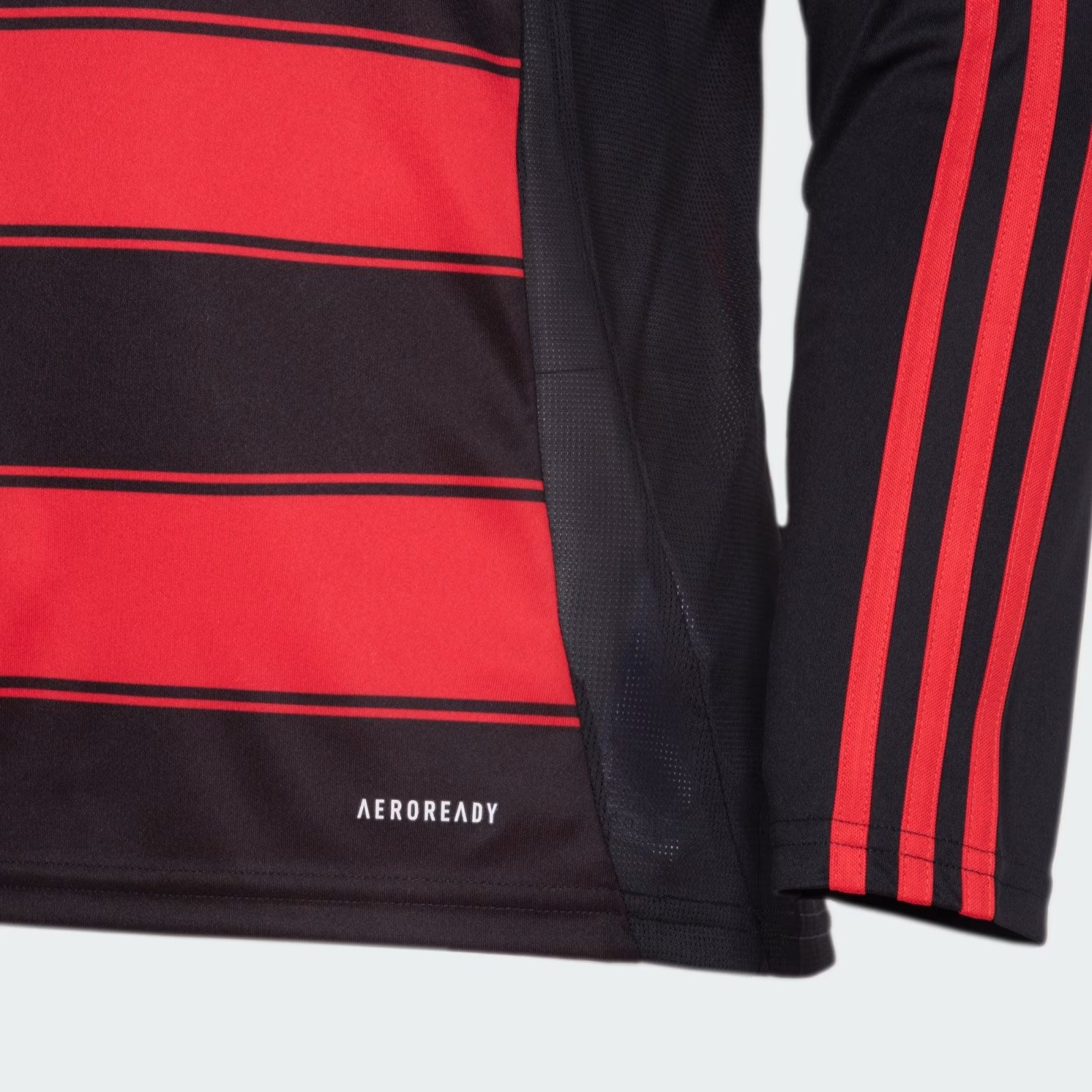 Camisa Flamengo Adidas I 2025/26 Manga Longa IV6046