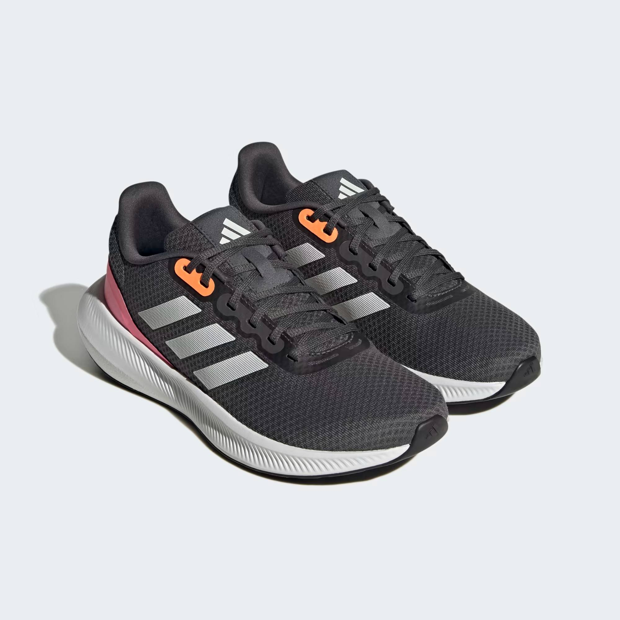 Tênis Feminino Adidas Run Falcon 3.0 Cinza e Rosa HP7564