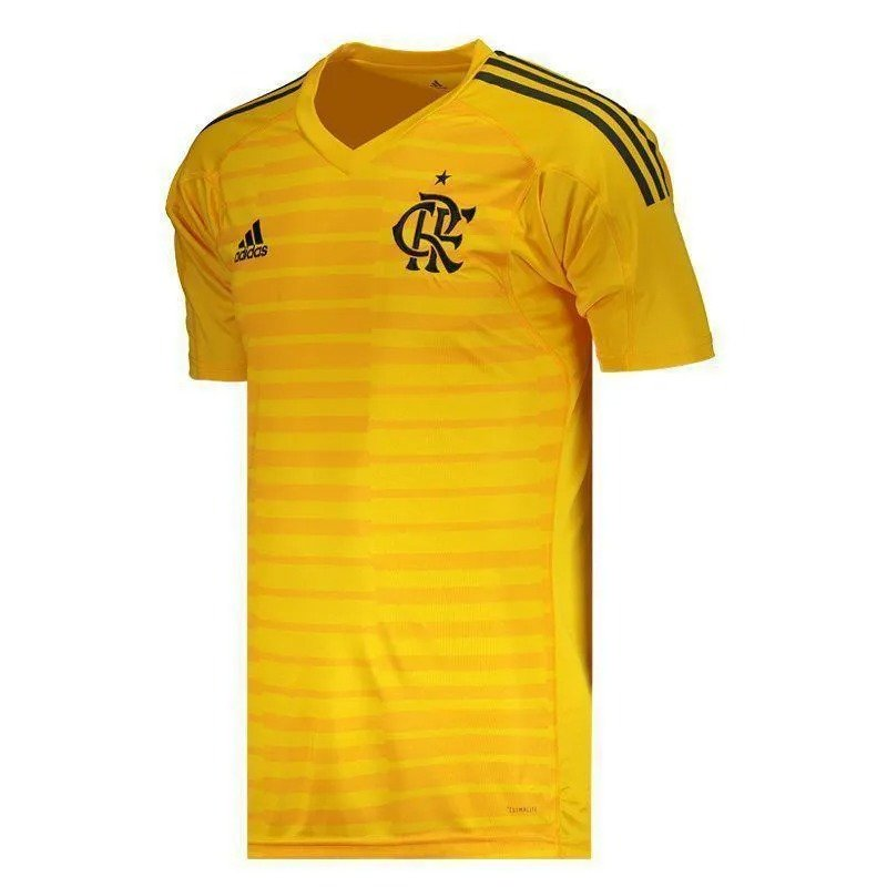 Camisa Goleiro Flamengo Adidas 2018/19 Amarela - CF9023