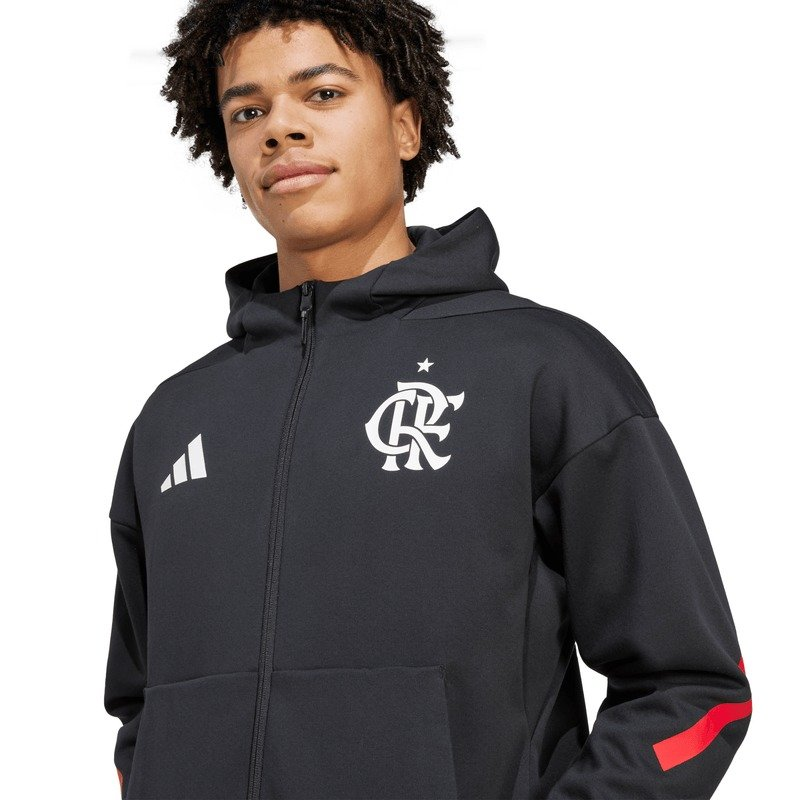 Jaqueta Flamengo Adidas Hino 2025 - JN0878