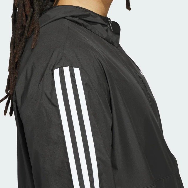 Jaqueta Corta-Vento Adidas Skateboarding Preta JX0268