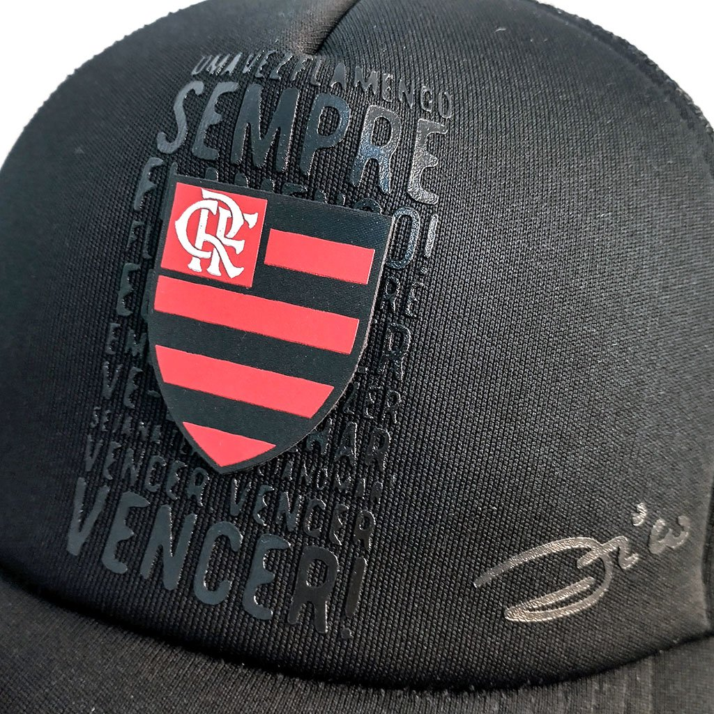 Boné Zico Flamengo Espumado