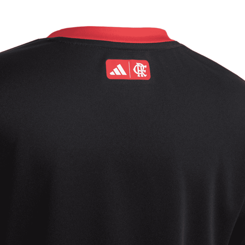 Camisa Flamengo Infantil Fan Jogo 1 Adidas 2025 JG8782