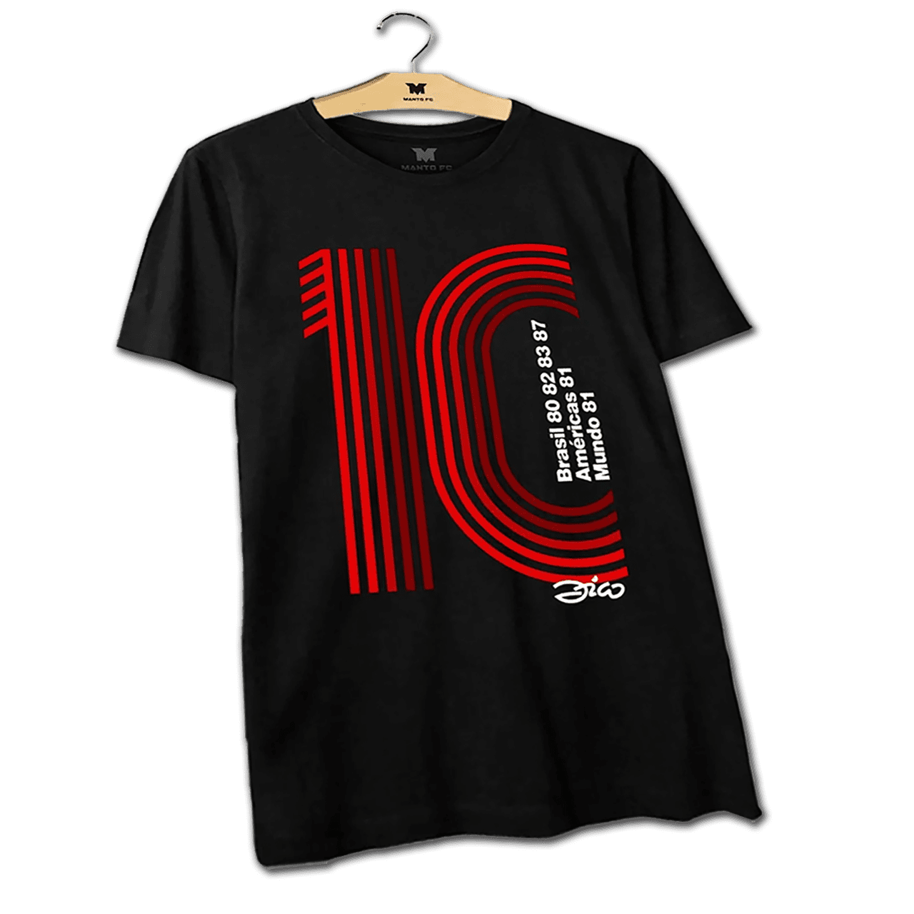 Camisa Grandes Conquistas + Card Autografado