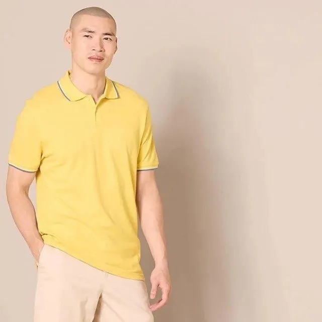 Camisa Polo Original Amazon Essentials Regular Fit - Malha Piquet