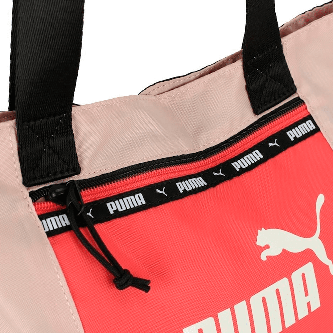 Bolsa Puma Core Base Shoper Puma Rosa 079142 02