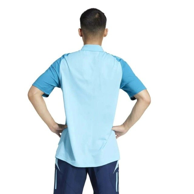 Camisa Polo Flamengo Adidas Atleta 2025 Azul JE6625