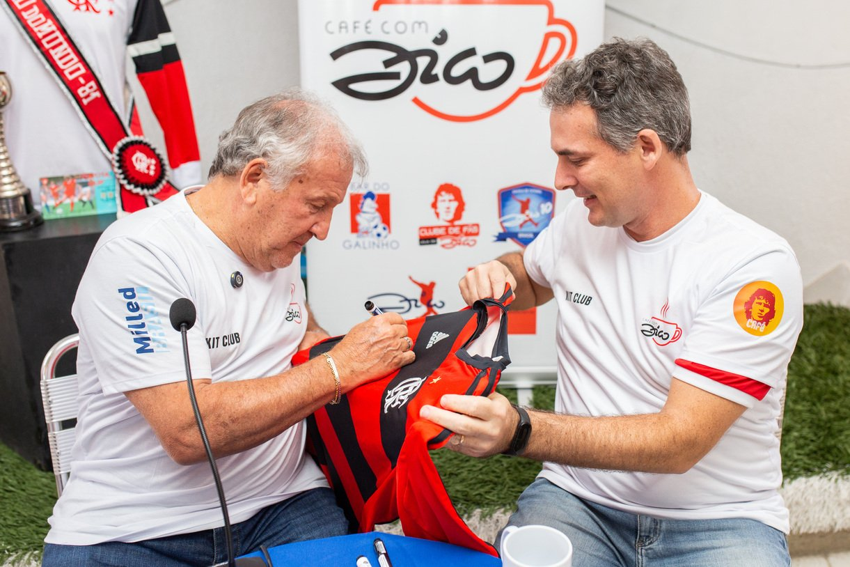 20º Café Com Zico (no Bar do Galinho) no dia  22 de SETEMBRO às 9h