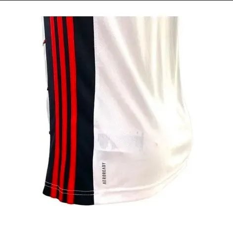Regata Basquete Adidas Flamengo II Branca 2023 2024 IR9486