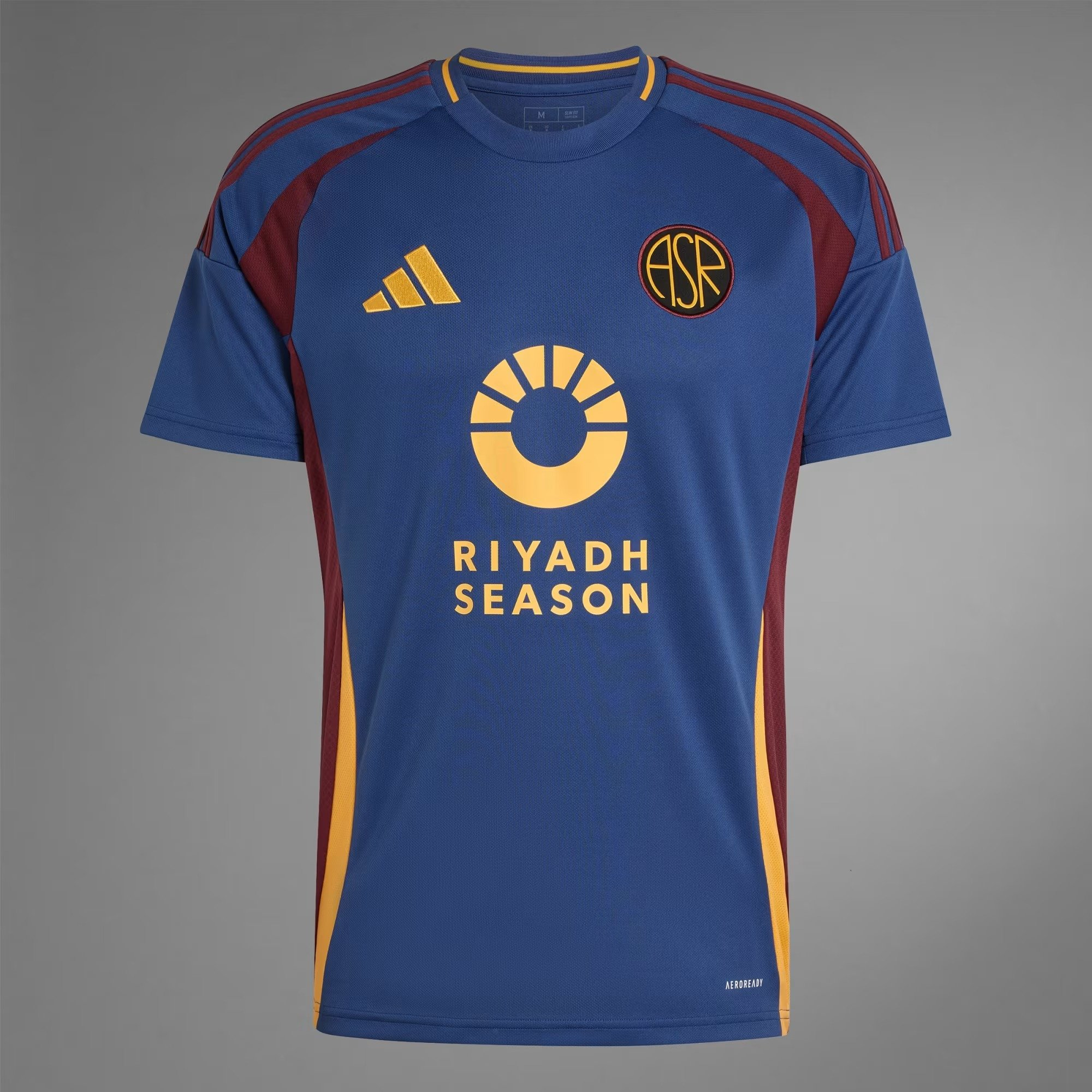 Camisa Roma Adidas III 2024/25 Azul IT6062