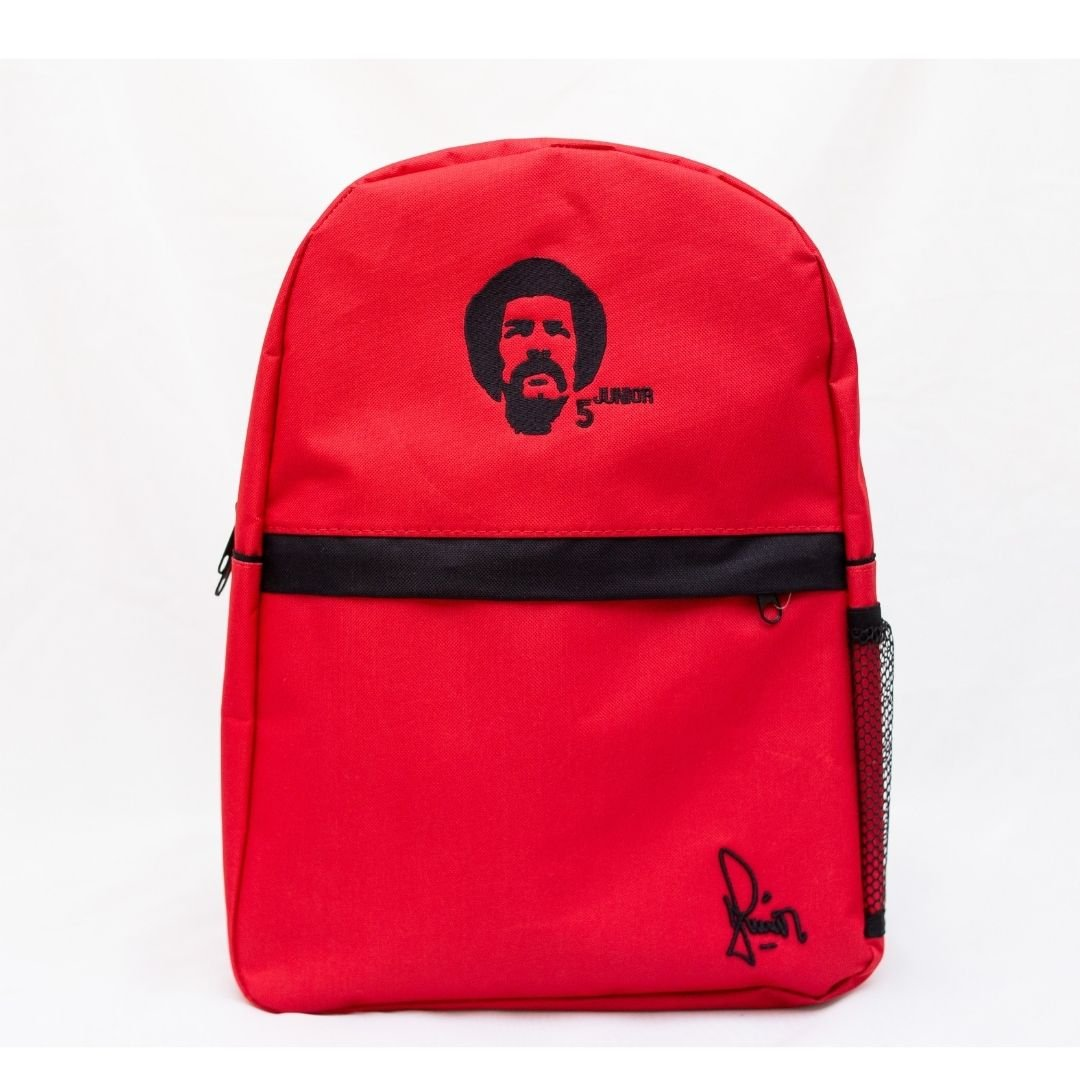 Mochila Vermelha Rosto do Junior