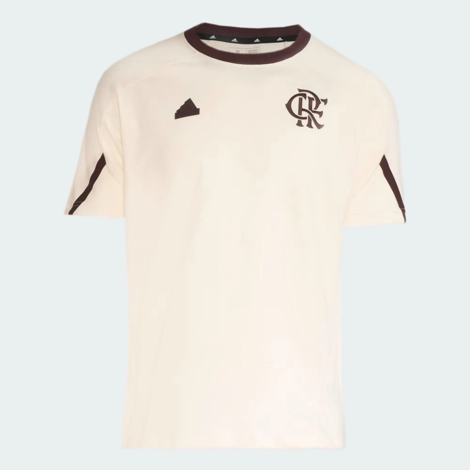 Camiseta Flamengo Adidas Gameday Bege 2024 IP8197