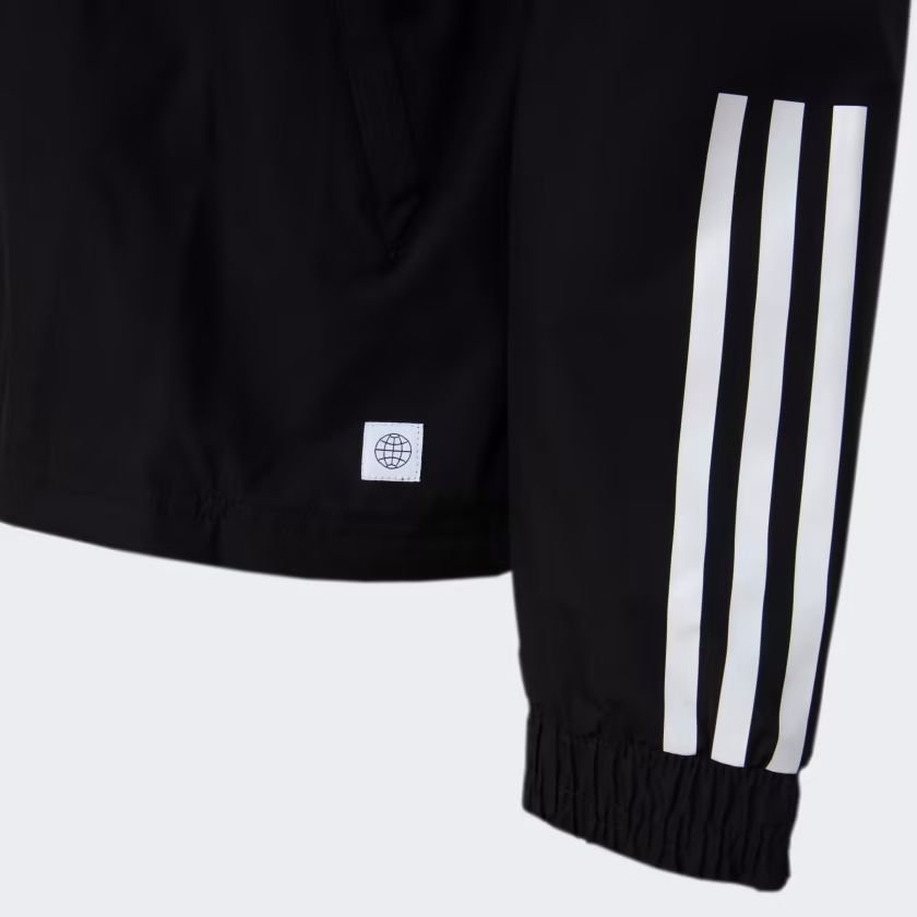 Jaqueta de Chuva Flamengo Adidas 2023 2024 Preta GC4303
