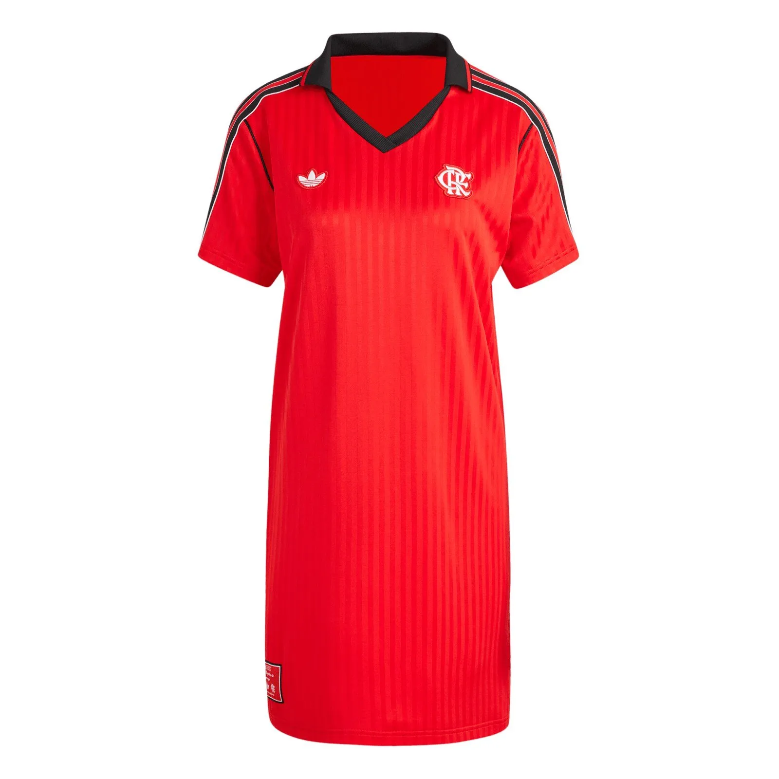 Vestido Flamengo Adidas Icon 2025 Vermelho JF0435