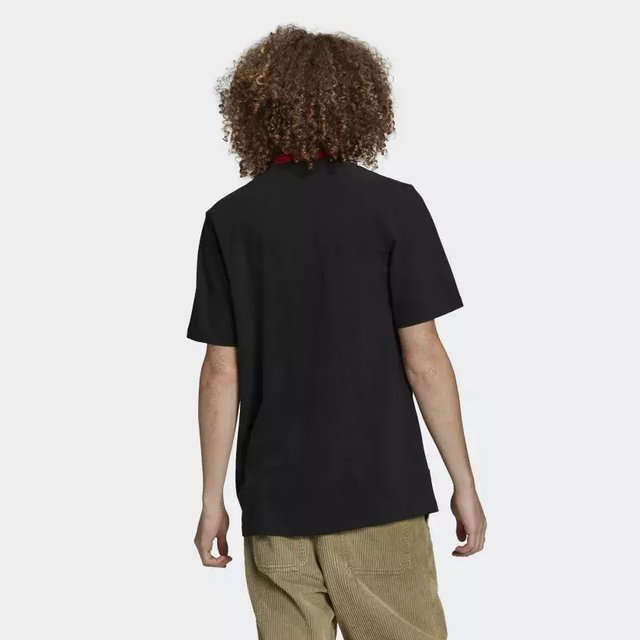 Camisa Polo CR Flamengo - Preto adidas DNA HA5384(B)