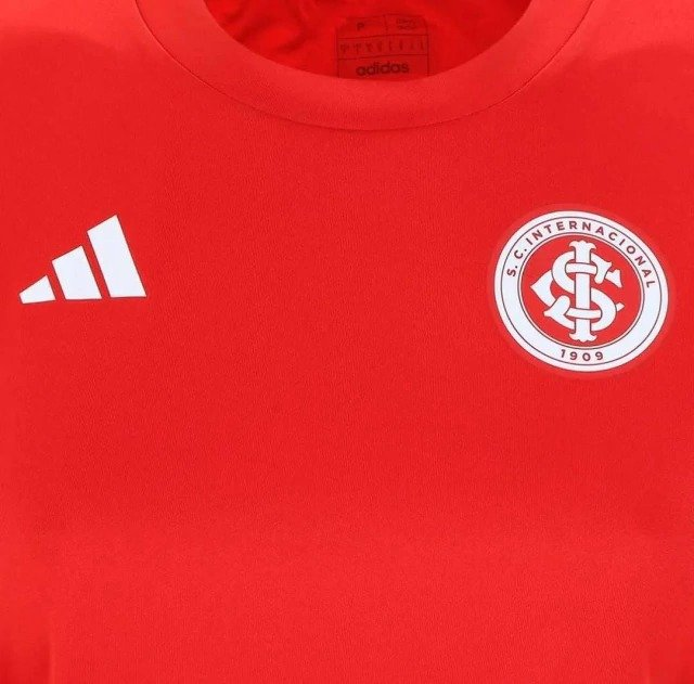 Camisa Feminina Internacional Adidas Fanshirt 2024 IV1021