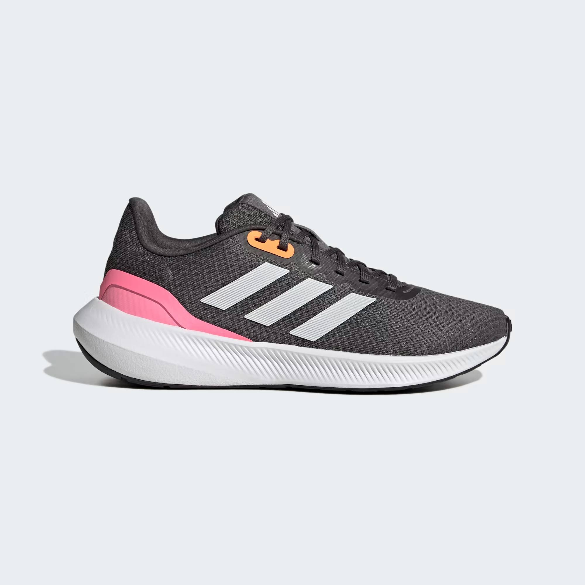 Tênis Feminino Adidas Run Falcon 3.0 Cinza e Rosa HP7564
