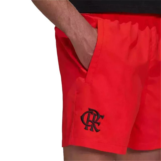Shorts CR Flamengo - Borgonha adidas HA5382