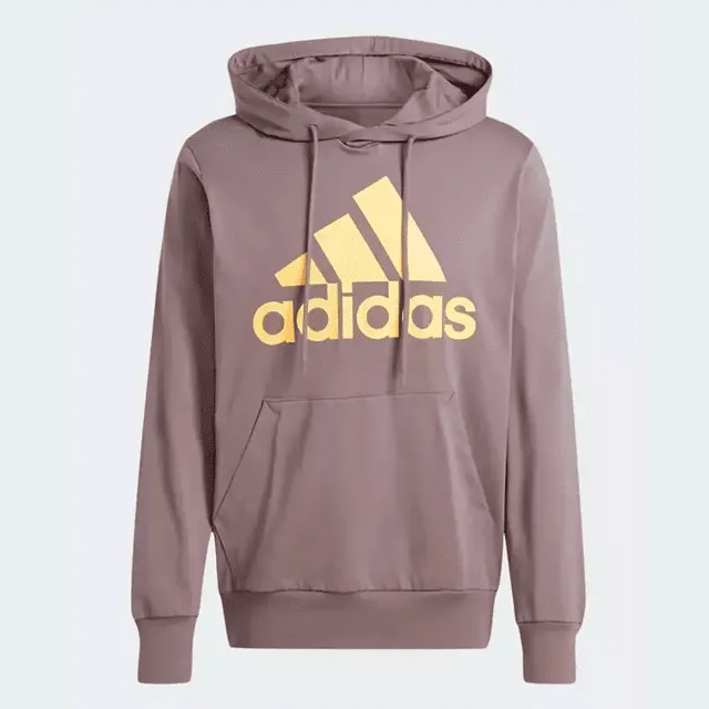 Moletom Masculino Adidas Capuz Essentials Logo IS1362