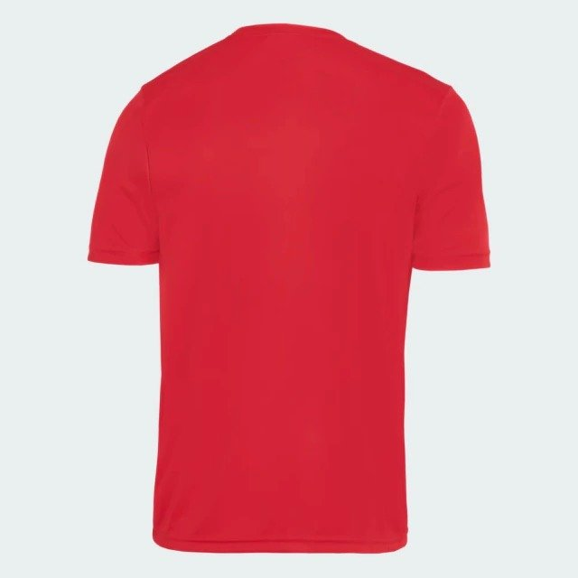 Camiseta Adidas Treino Básica Vermelha JX9379