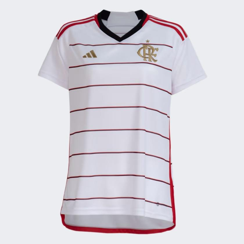 Camisa 2 CR Flamengo Adidas 2023/24 Feminina HS5196