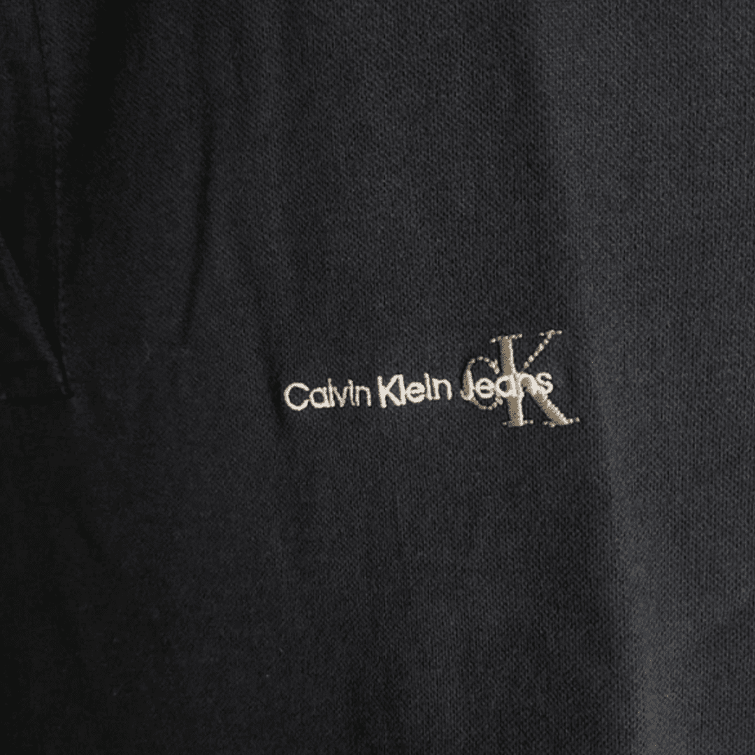 Vestido Polo Calvin Klein Jeans Preto CF2OC30VM267-0987