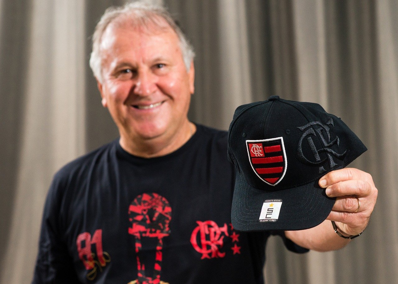 Boné Zico Flamengo Bordado 3D Frontal e Lateral Supercap - 30346