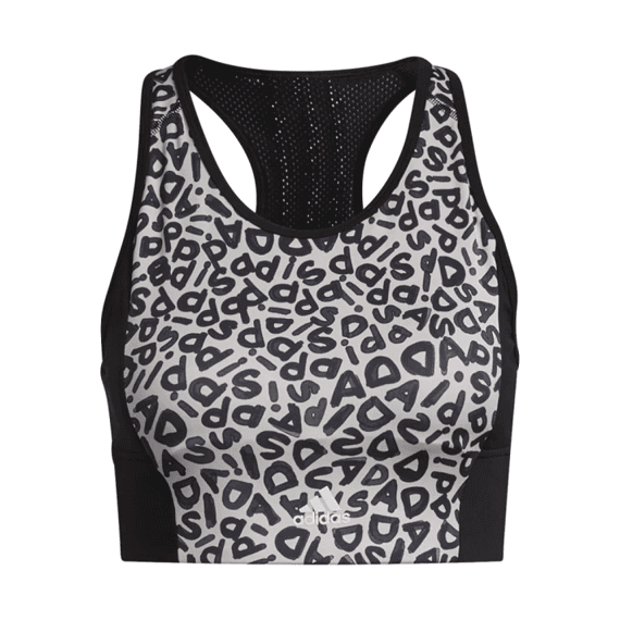 Top Esportivo Adidas + Farm Rio Aeroready 3-Stripes - Coleção 2021 GS6339