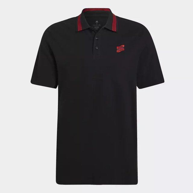 Camisa Polo CR Flamengo - Preto adidas DNA HA5384(B)